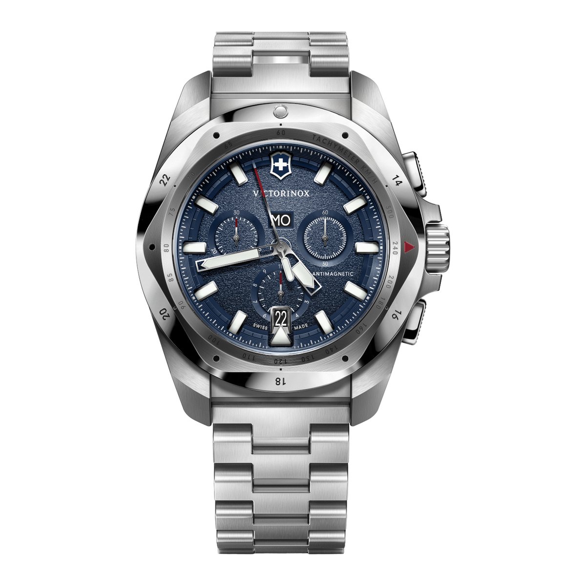 Victorinox 241985 Herrenuhr I.N.O.X Chronograph 43mm 20ATM