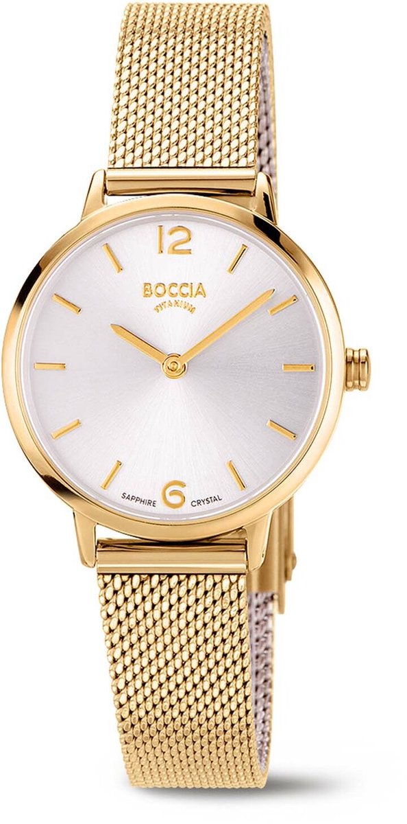 Boccia 3345-03 Damenuhr Titanium Saphirglas 28mm 5ATM