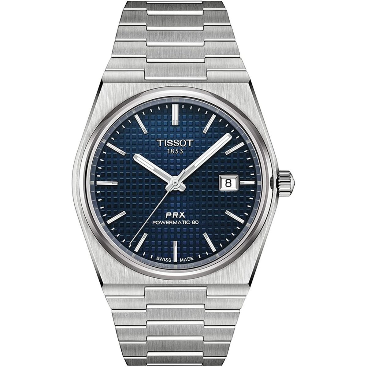 Tissot T1374071104100 Herrenuhr PRX Powermatic-80 Automatik 40mm 10ATM
