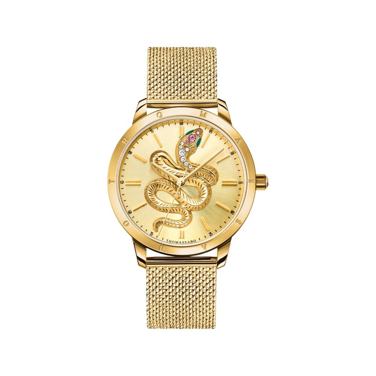 Thomas Sabo WA0384-264-207 Damenuhr Schlange 33mm 5ATM