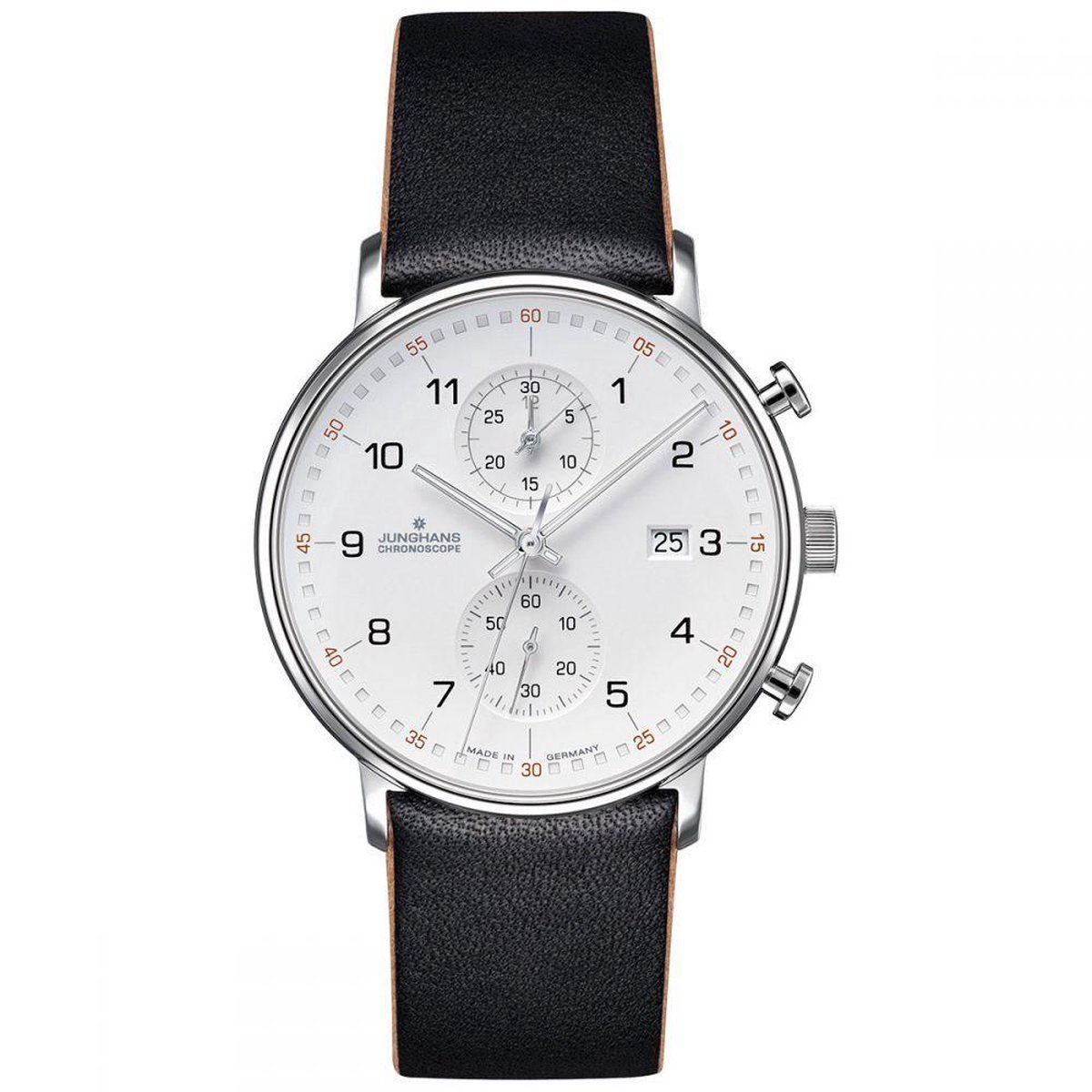 Junghans 41/4771.00 Herrenuhr FORM C Chronograph 40mm 5ATM