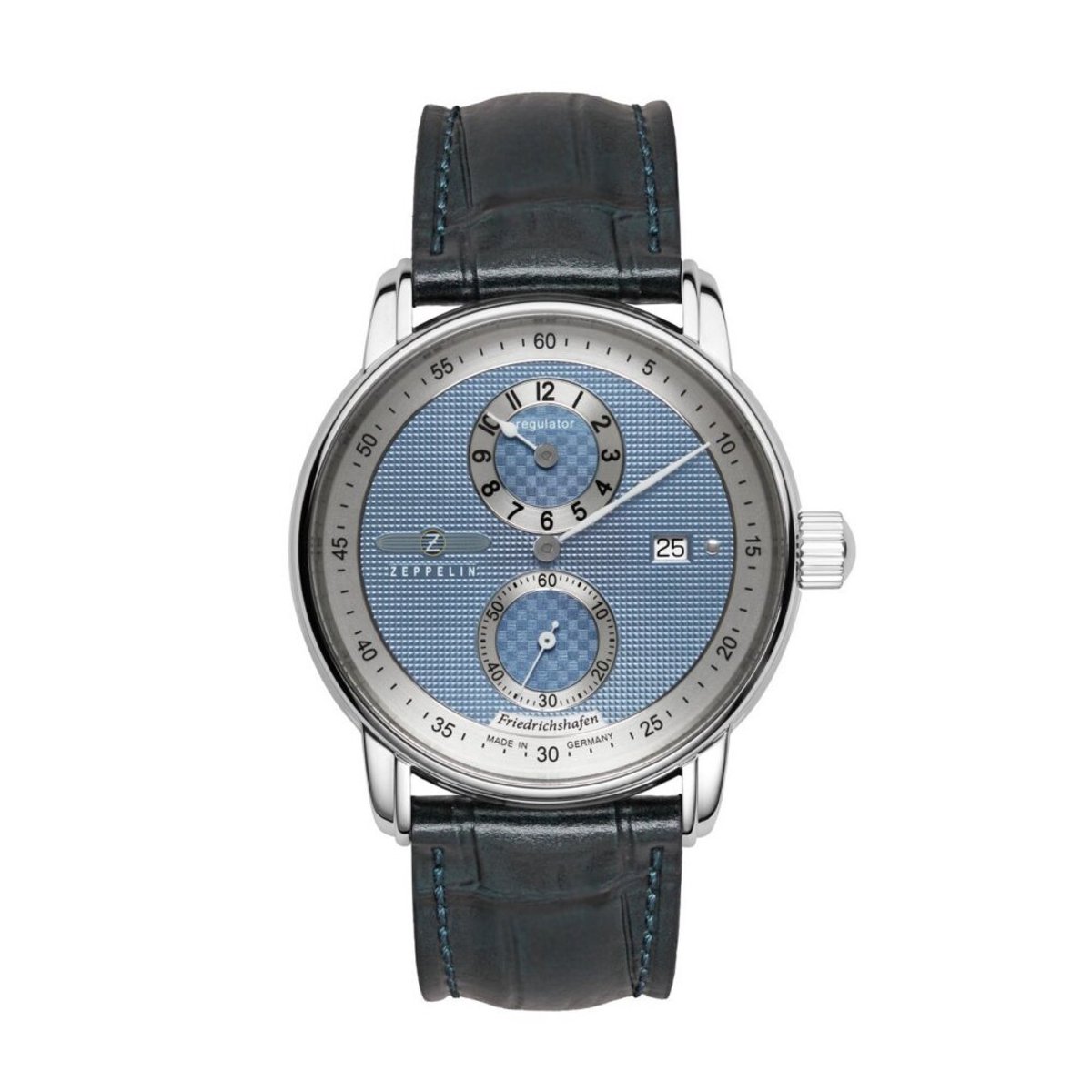 Zeppelin 8522-3 Herrenuhr Friedrichshafen Automatik Regulator 42mm 5ATM