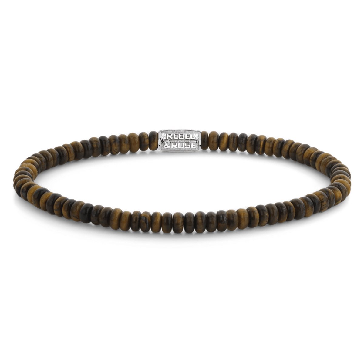 Rebel & Rose RR-40162-S-S Armband Tiger Lily Round Slices