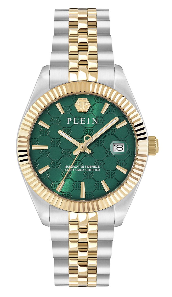 Philipp Plein PWYFA0926 Damenuhr Date Superaltive 34mm 5ATM