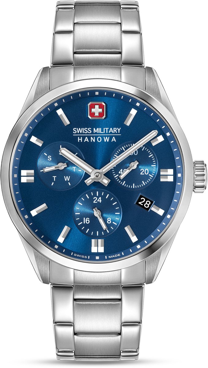 Swiss Military Hanowa SMWGK0005602 Herrenuhr Roadrunner Advanced 43mm 10ATM