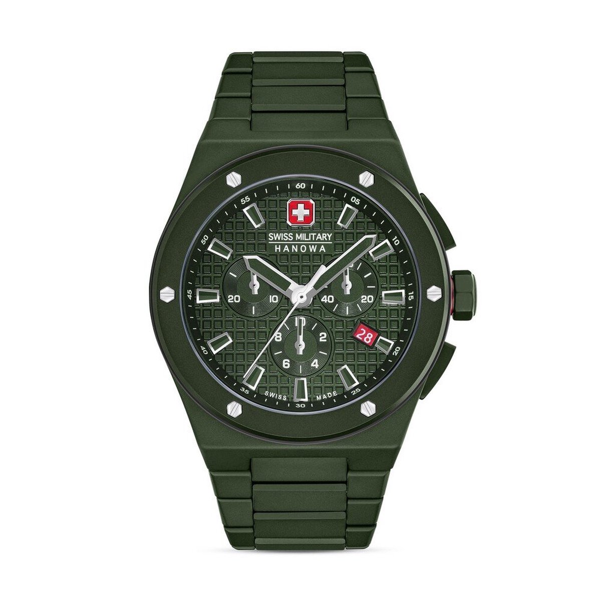 Swiss Military Hanowa SMWGI0002282 Herrenuhr Sidewinder Ceramic Chronograph 43mm 10ATM