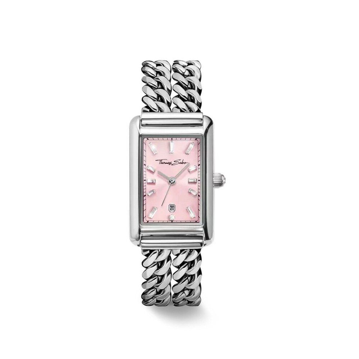 Thomas Sabo WA0454-201-204 Damenuhr Elegance Pink 22mm 3ATM