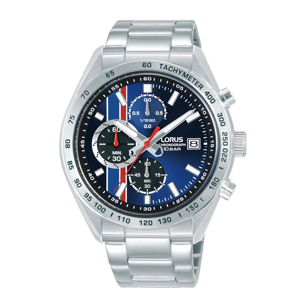 Lorus RM393JX9 Herrenuhr Chronograph 43mm 10ATM