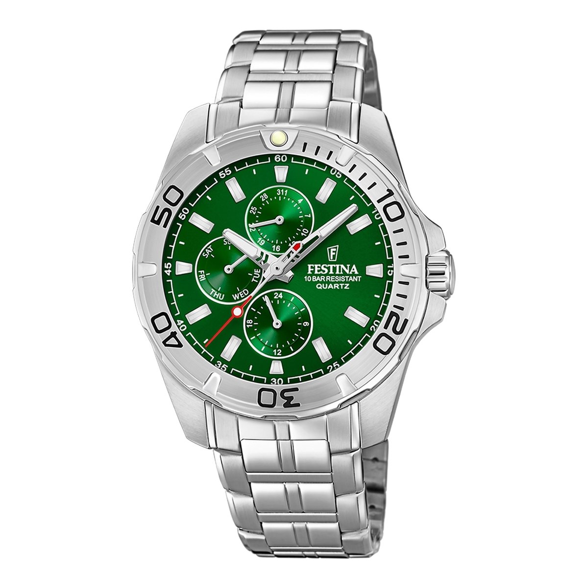 Festina F20445/7 Herrenuhr Quarz Multifunktion 43mm 10ATM
