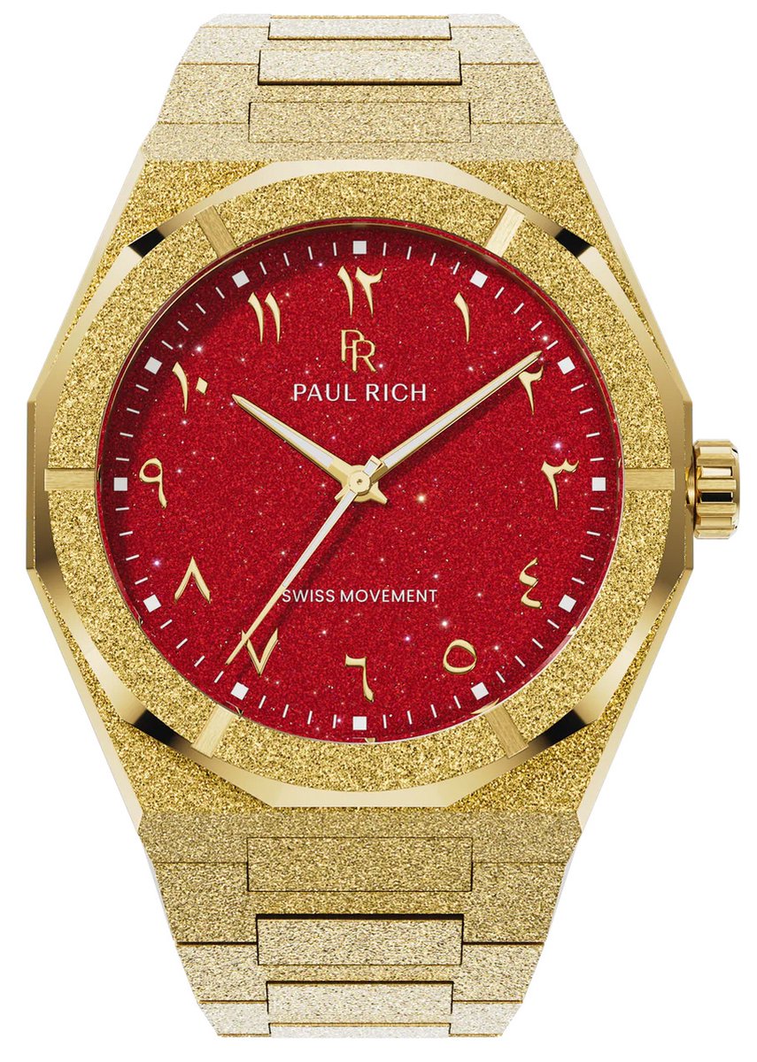 Paul Rich PR-45218 Herrenuhr Frosted Star Dust II Desert 43mm 5ATM