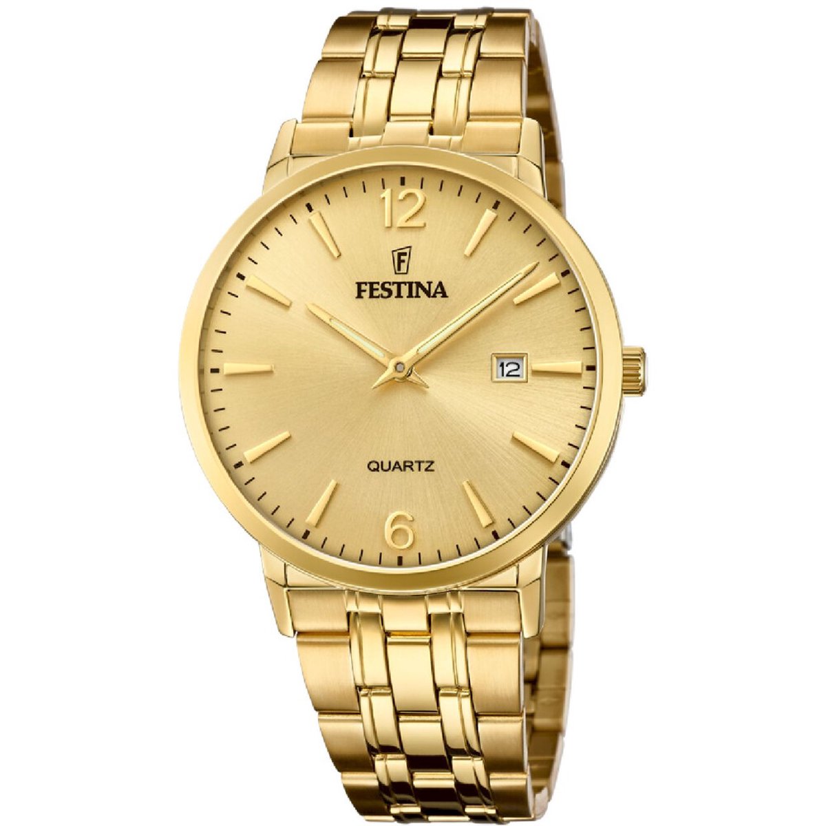 Festina F20513/3 Herrenuhr Klassik 41mm 5ATM