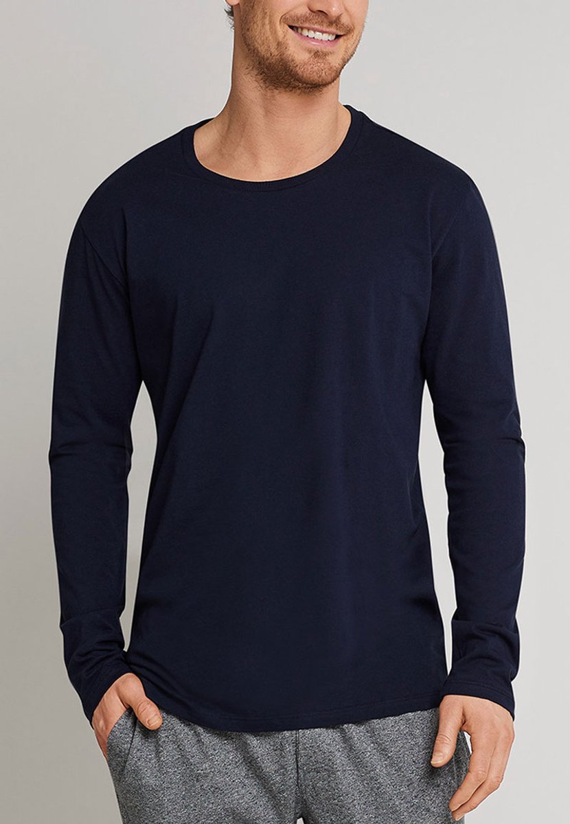 Shirt langarm nachtblau - Mix+Relax 54