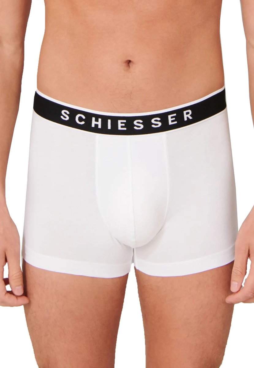 Shorts 3er-Pack Cotton Webgummibund weiß - 95/5 5