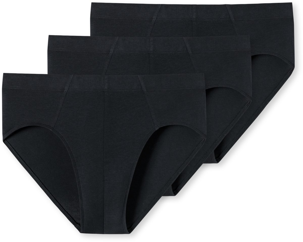 schwarze Supermini-Slips für Herren im praktischen Dreierpack 4