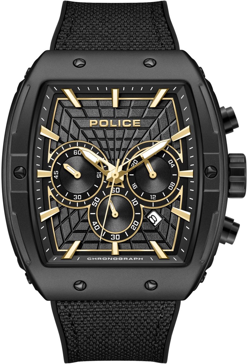 Police PEWGQ0093402 Herrenuhr Coswig Chronograph 46mm 5ATM