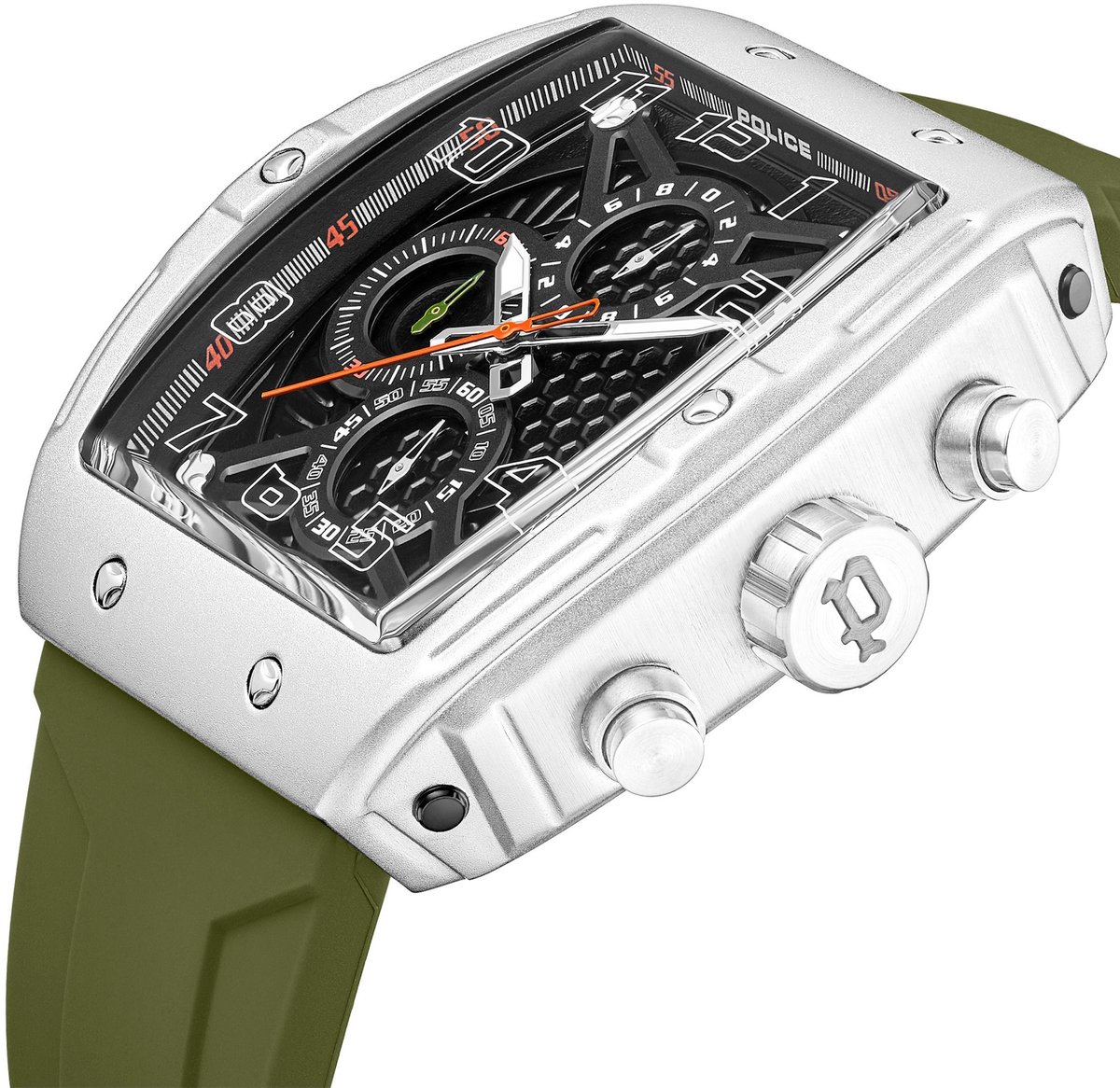 Police PEWGO0063104 Herrenuhr Coswig Chronograph 45mm 5ATM
