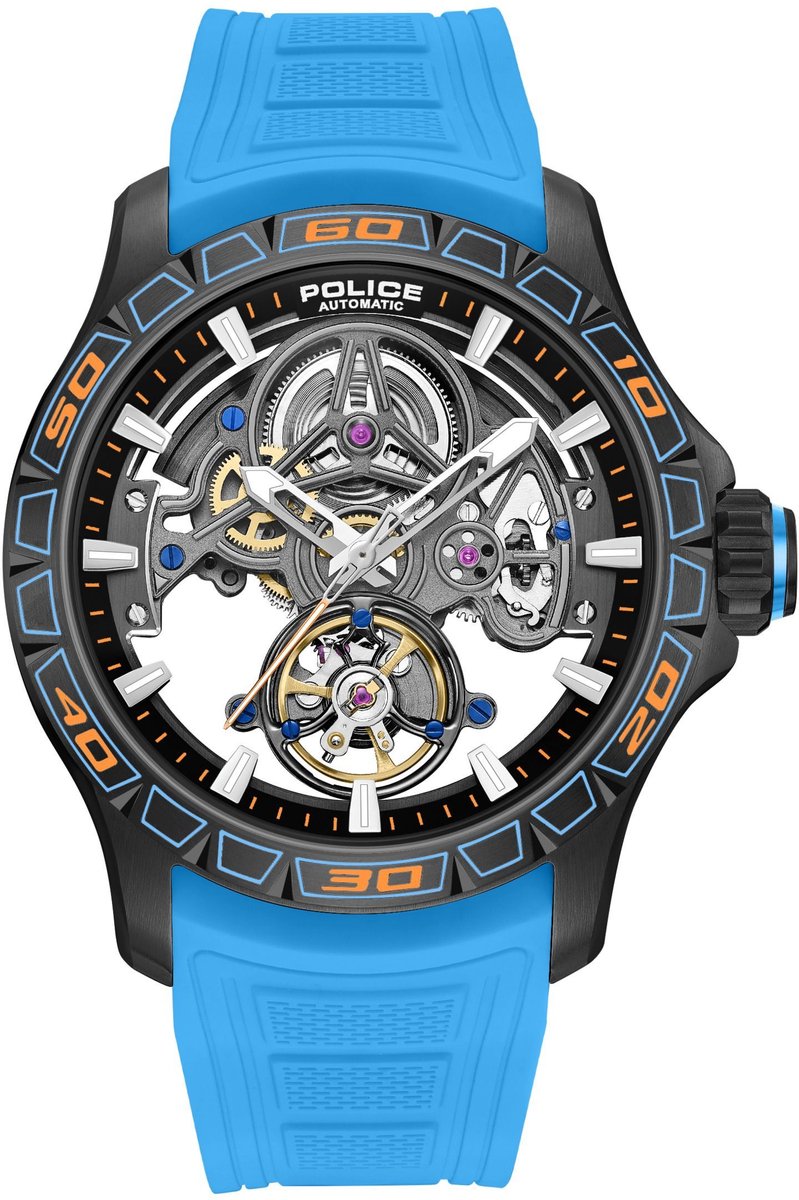 Police PEWGR0097804 Herrenuhr Spirit Automatik 45mm 5ATM