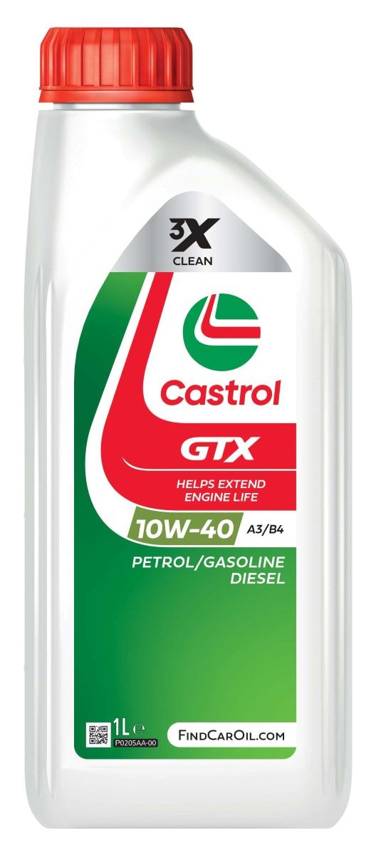 Castrol GTX 10W-40 A3/B4 4x1 Liter