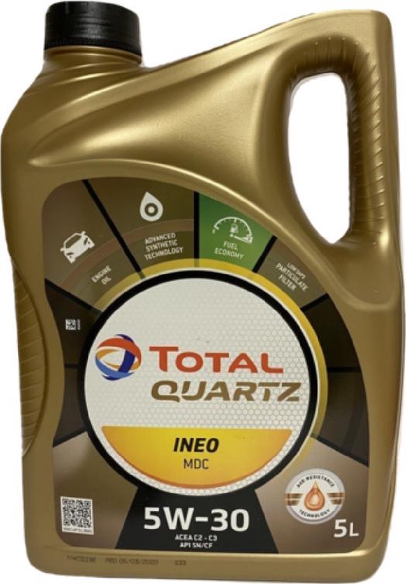 Total Quartz Ineo MDC 5W-30 2x5 Liter