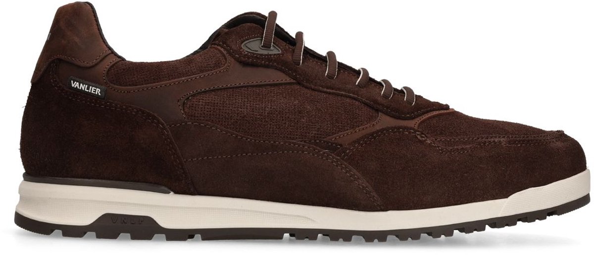 Donkerbruine suède sneakers
