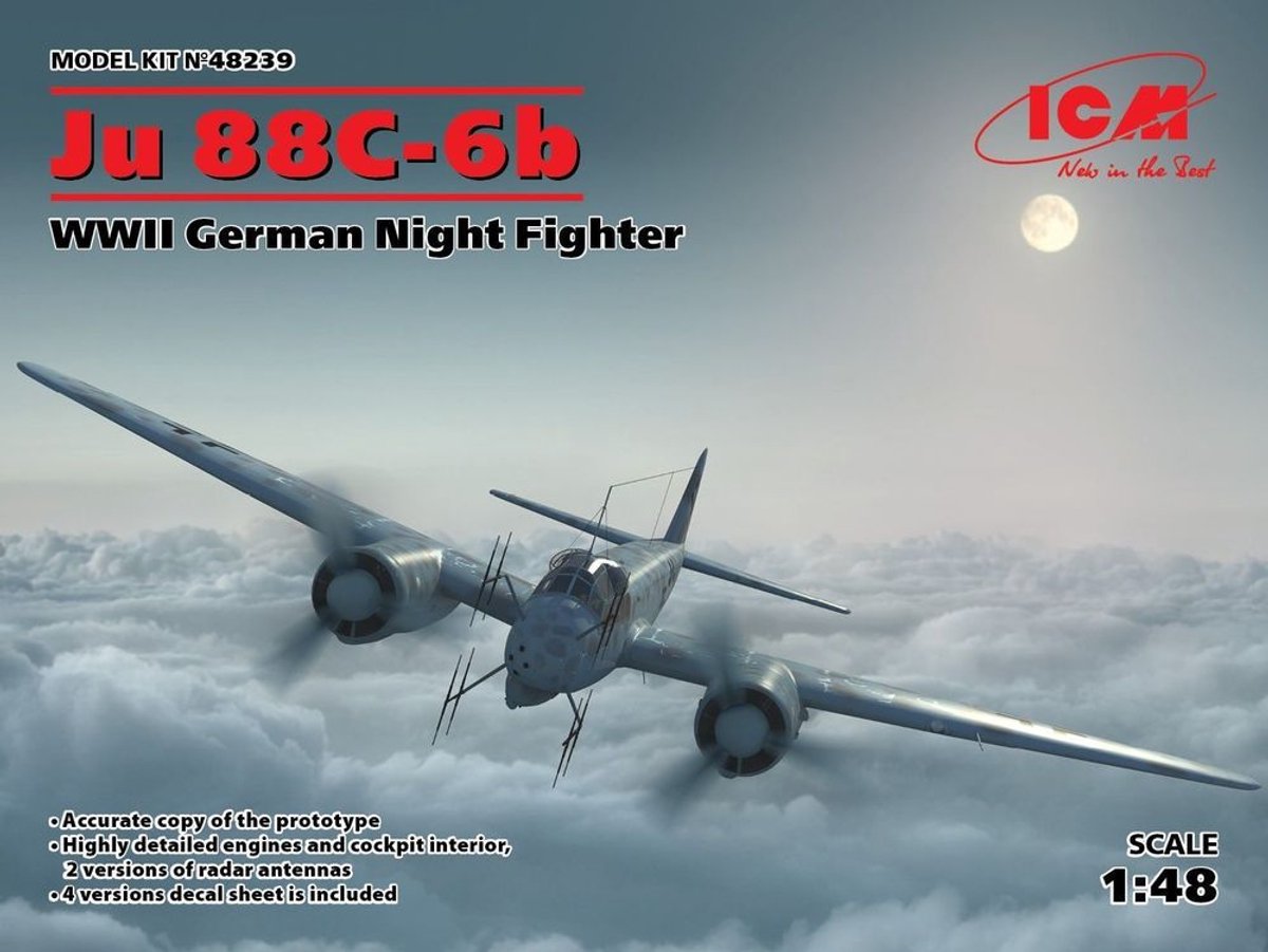 Junkers Ju 88 C-6b, WWII German Night Fighter