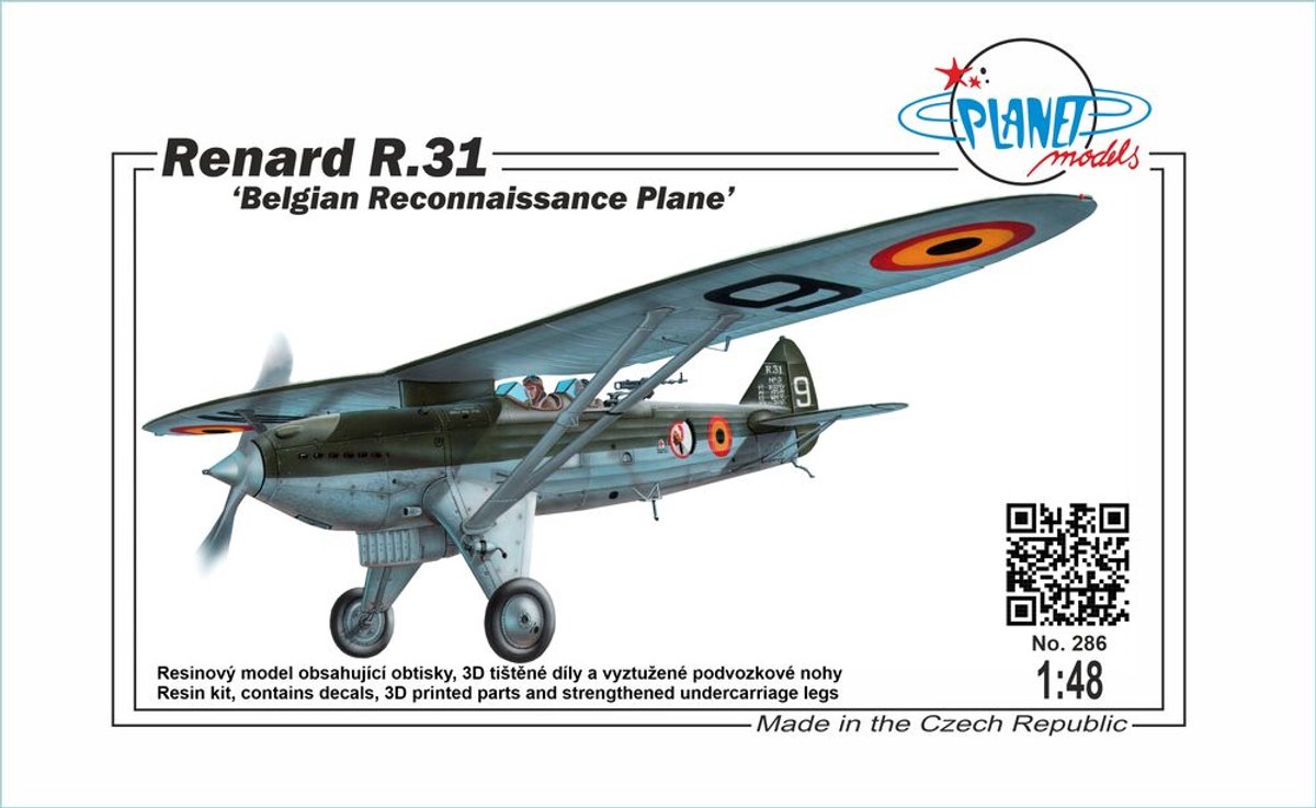 Renard R.31 - Belgian Recconaissance Plane