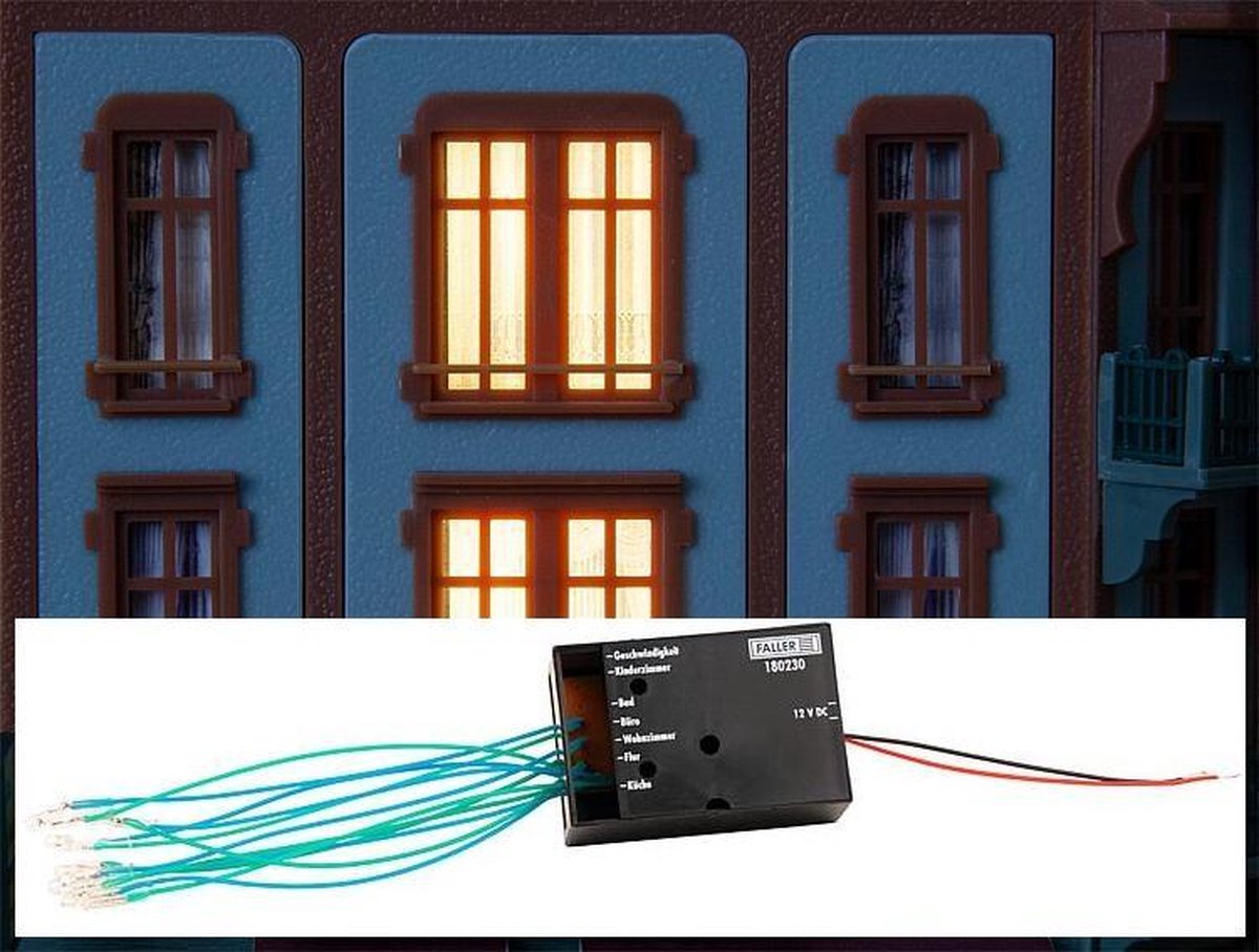 LED-Gebäudebeleuchtung mit Steuerung