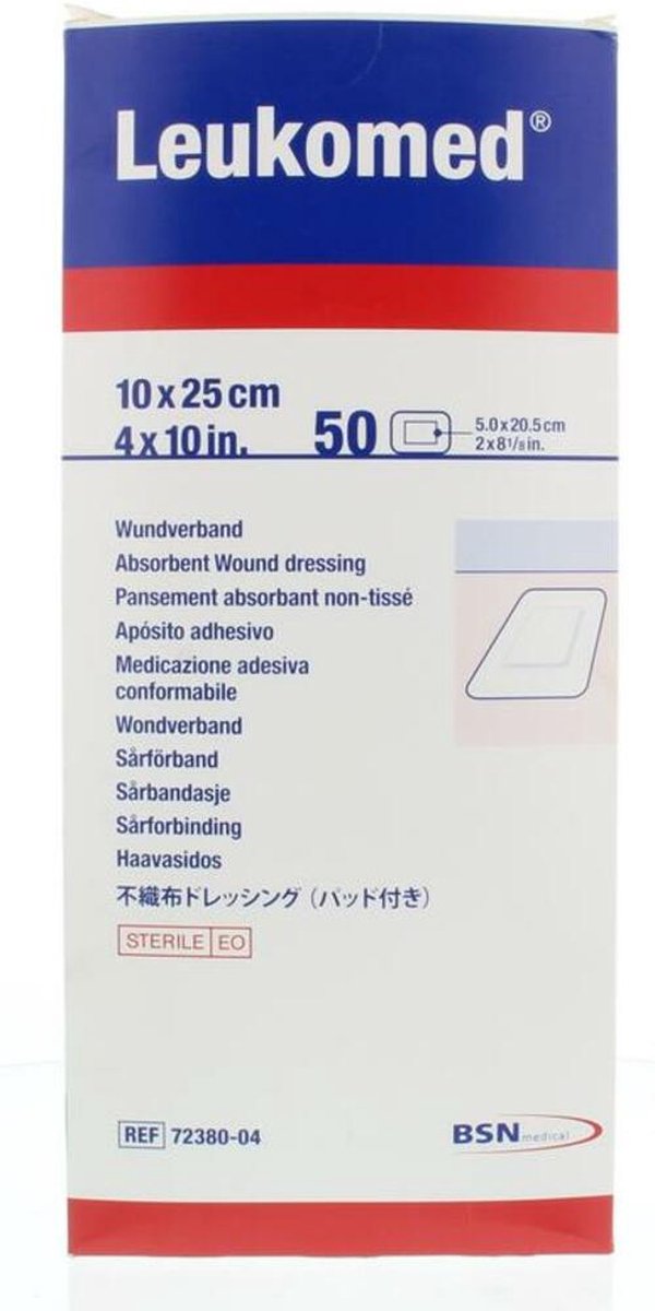 Leukomed sterile Pflaster 10x25 cm