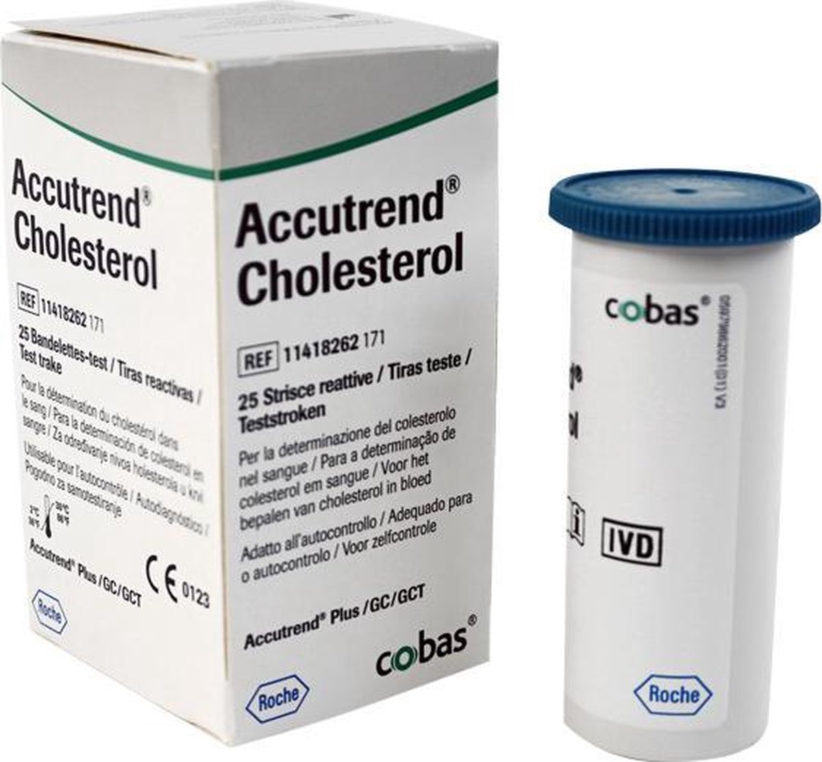 Accutrend Cholesterol Teststreifen
