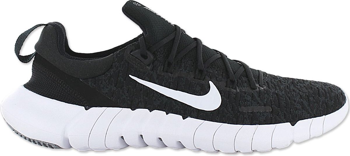 Nike Free Run 5.0 Schwarz Weiß Herren Sneaker Dunkelrauchgrau CZ1884-001 46