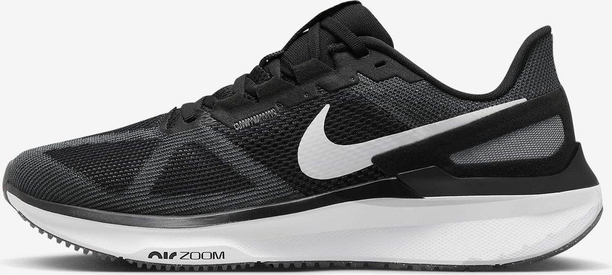 Nike Air Zoom Structure 25 Schwarz Eisengrau Herren Sneaker Weiß DJ7883-002 43