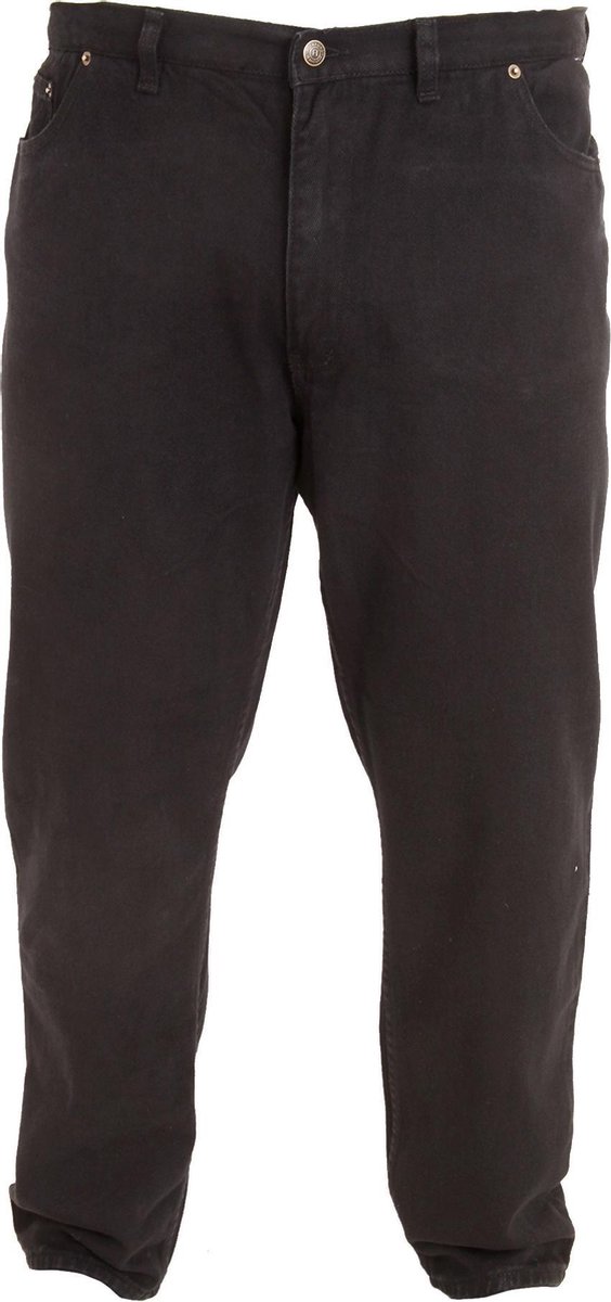 Duke Herren D555 Rockford Komfort Kingsize Jeans 58R schwarz