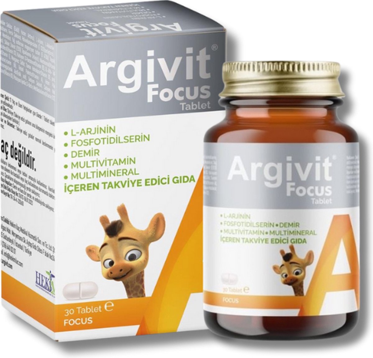 3 Schachteln Argivit Focus 30 Tabletten