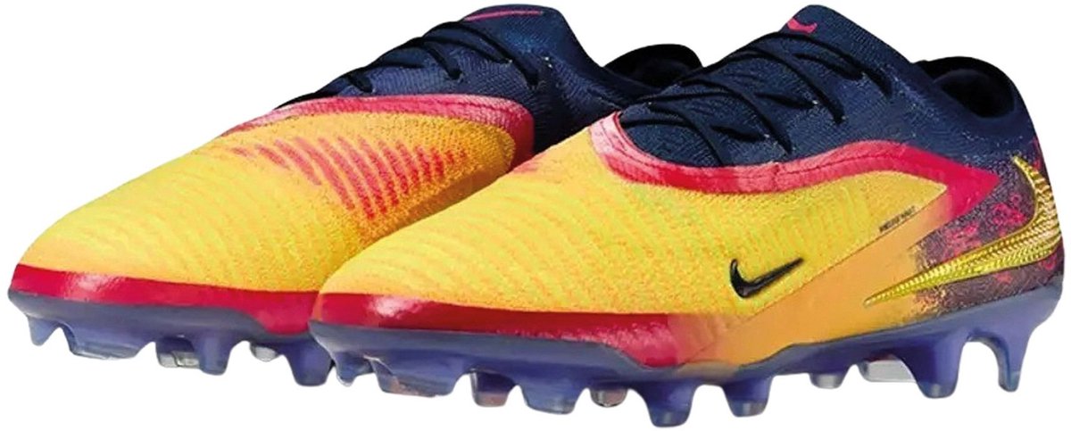 Erling Haaland x Nike Phantom 6 Low Elite FG Precision Under Pressure Unisex Sneaker Orange Laser-Orange Blue-Void HQ2332-800 45