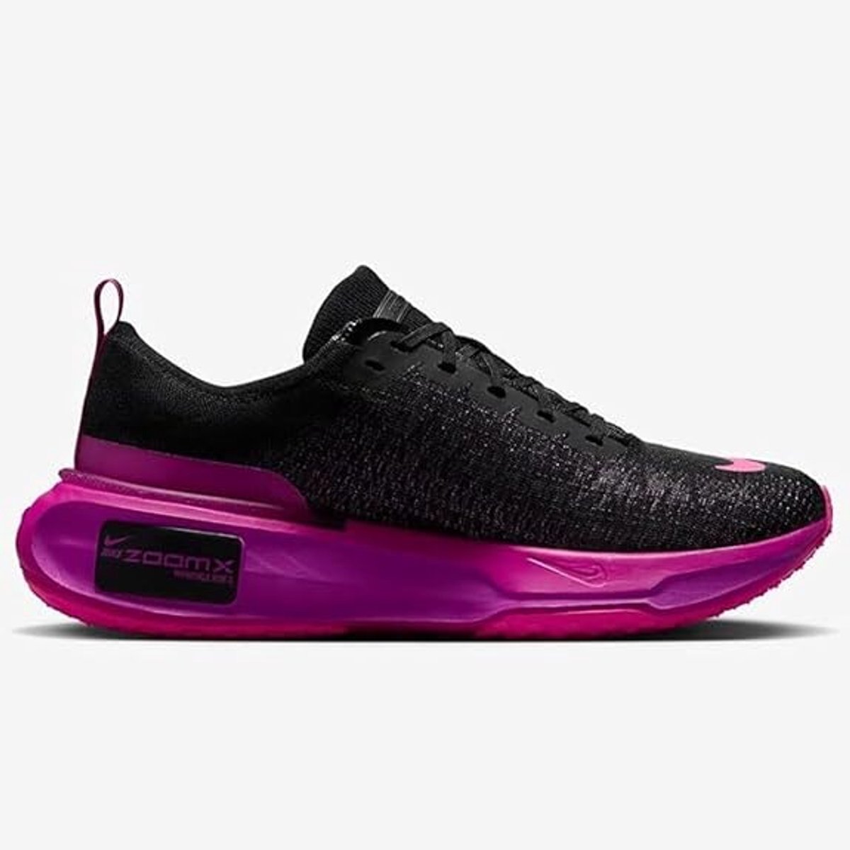 Nike ZoomX Invincible Run Flyknit 3 Schwarz Vivid Grape Herren Sneaker Hyper-Violet Laser-Fuchsia DR2615-006 44