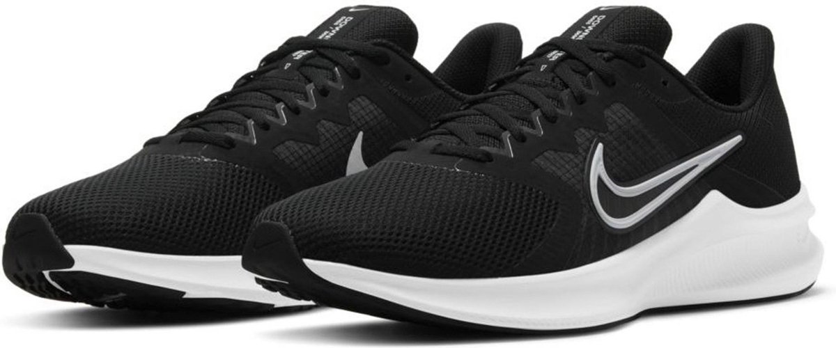 Nike Downshifter 11 Schwarz Weiß Herren Sneaker Dunkelrauchgrau CW3411-006 42.5