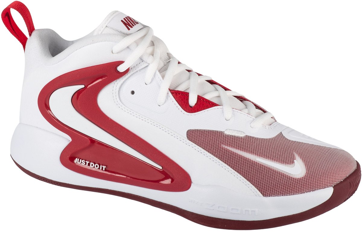 Nike Hyperset 2, Unisex weiße Volleyballschuhe 46 weiß
