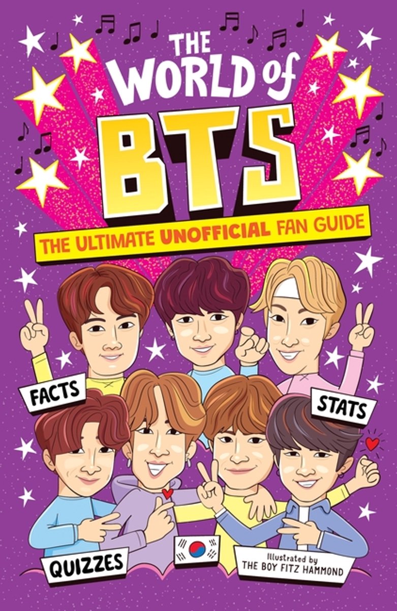 Die Welt von BTS – Der ultimative inoffizielle Fan-Guide (Taschenbuch) 1PCS