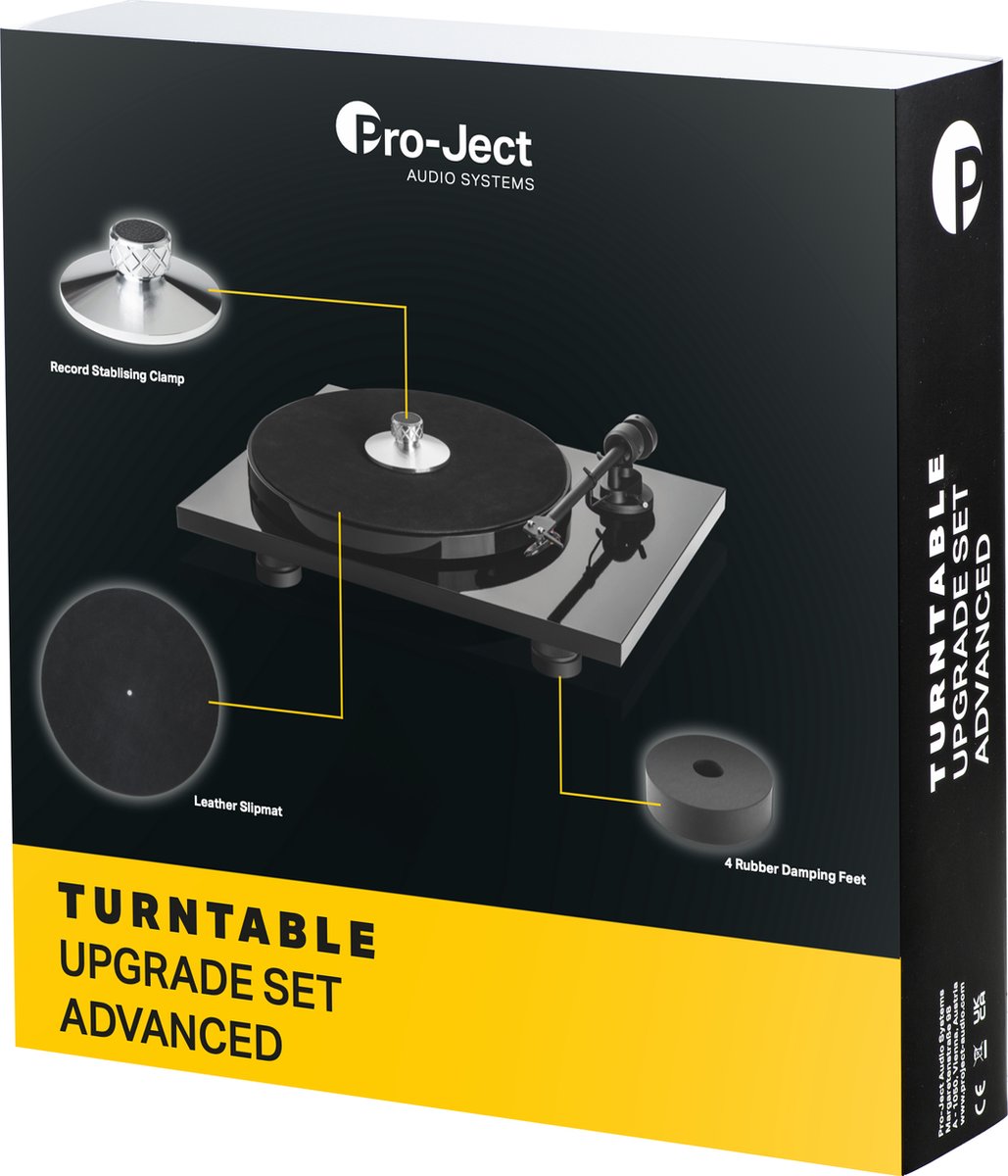 Pro-Ject Upgrade Set Advanced, Pro-Ject schwarz