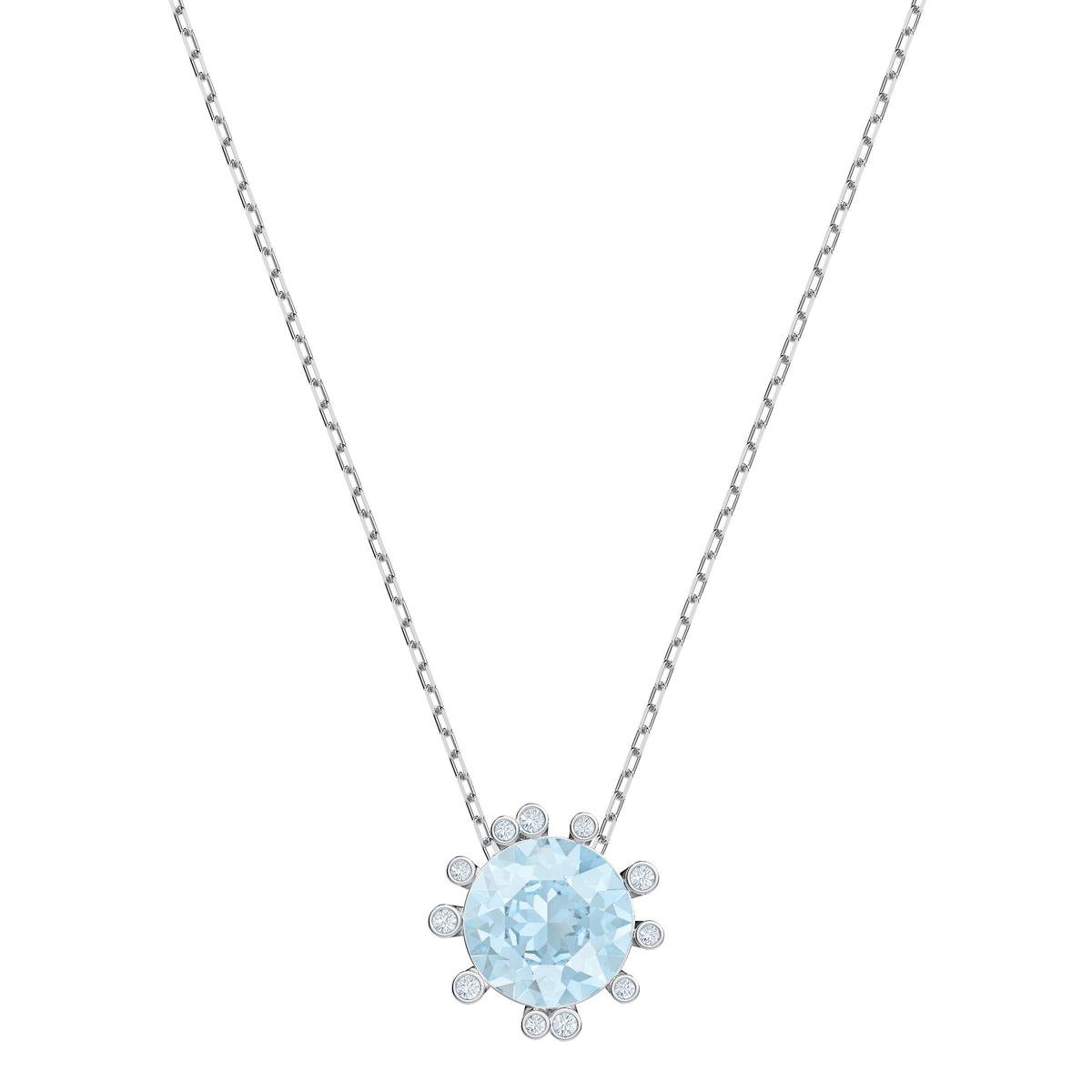 Swarovski Olivblau Kristall Halskette Damen Halsketten 5479930 Box (Random Color)