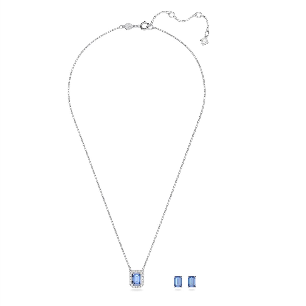 Swarovski Una Modische Elegante Achteckiger Schliff Halskette Damen Halskette 5641171 Box (Random Color)