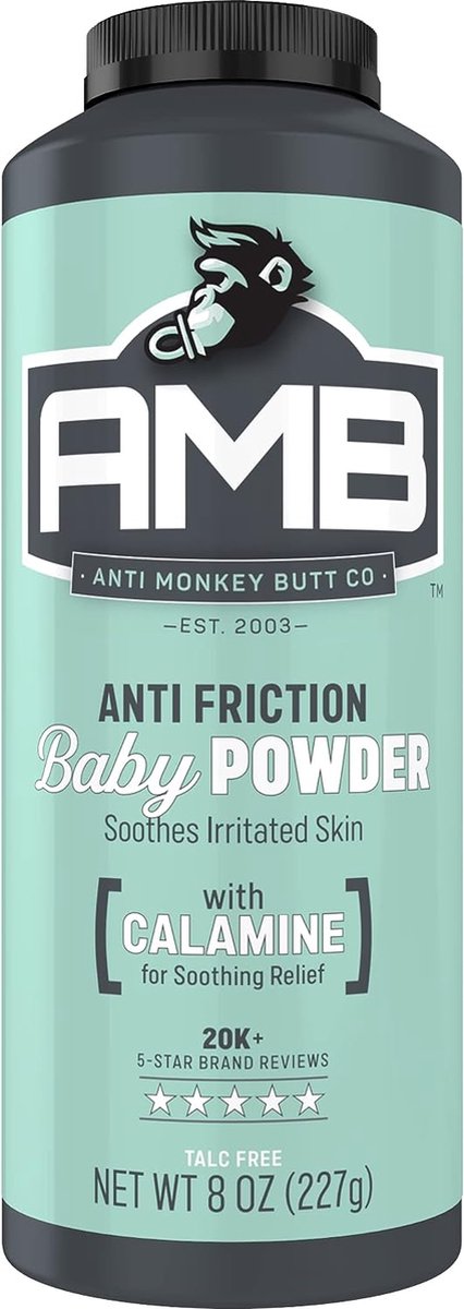 Anti Monkey Butt, Anti-Reibungs-Babypuder, 8 oz (227 g)