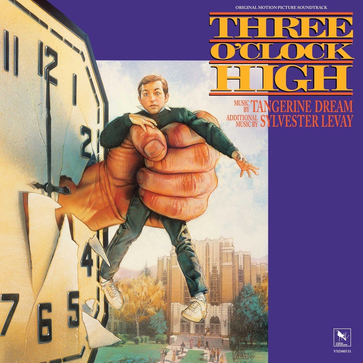 LP-Schallplatte TANGERINE DREAM / SYLVESTER LEVAY - Three O'Clock High (Original Motion VSD00531 Varèse Saraband 2023 US Dance & Electronica