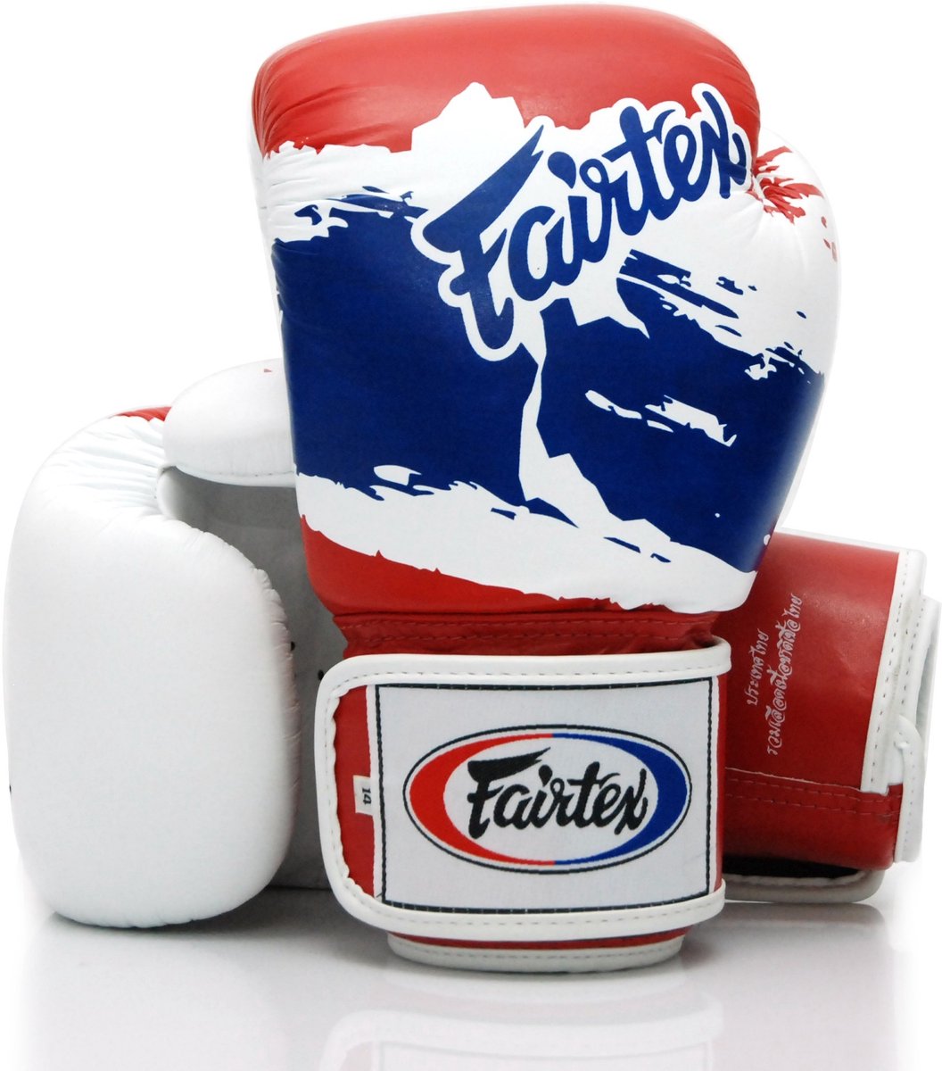 Fairtex Echte Leder Boxhandschuhe BGV1 Thai Pride 16oz
