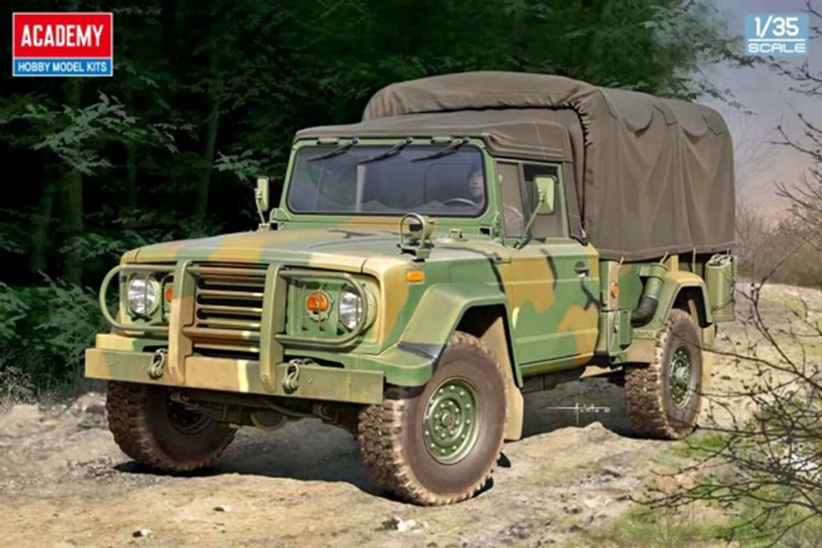 Academy 1/35 Südkoreanische Armee K311A1 Lastwagen Plastikmodell 13551