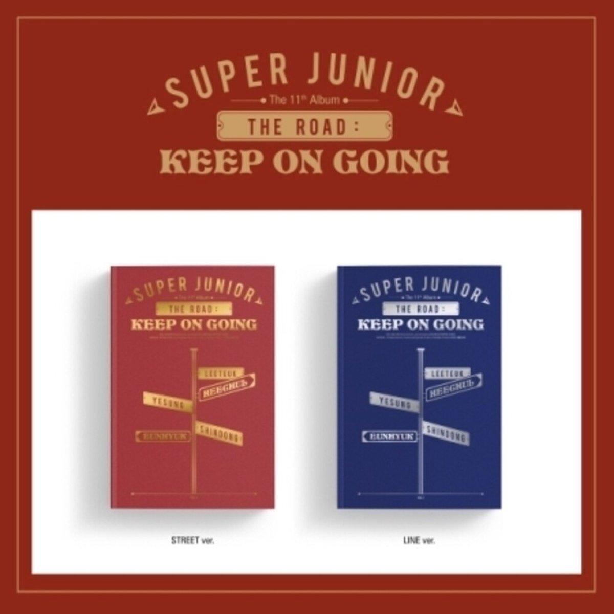Super Junior_Vol.11 'Vol.1_The Road : Mach weiter' STREET