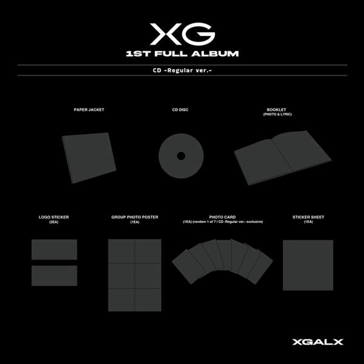 REGULÄRE Version XG 1. Vollalbum No POB