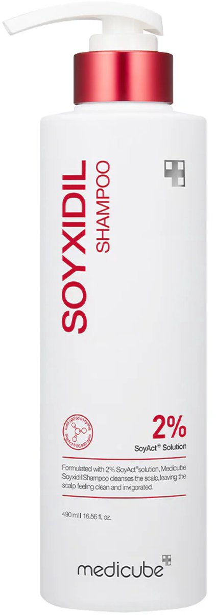 MEDICUBE Sojcydil Shampoo 490ml Haarausfall-Pflege Kopfhautstärkend Nährendes Shampoo