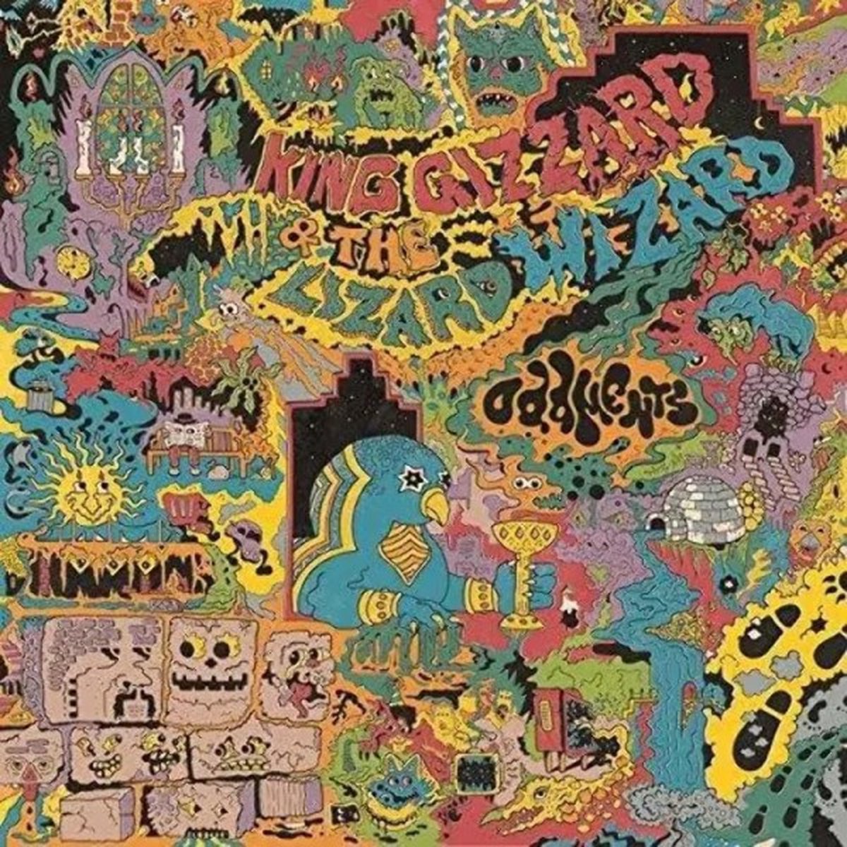 LP Schallplatte KING GIZZARD & THE LIZARD WIZARD - Oddments FLT009R Flightless 2018 Rock