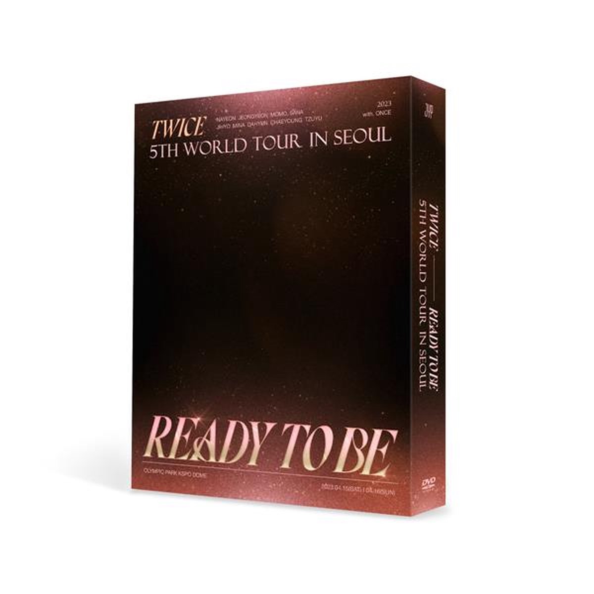 Twice 5. Welttournee [BEREIT ZU SEIN] IN SEOUL DVD NO JYP